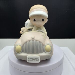 Vtg 1996 Precious Moments On My Way to a Perfect Day 5" Girl in Car Boxed 522872